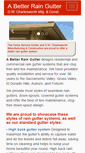 Mobile Screenshot of abetterraingutter.com